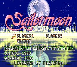 Sailormoon (France) Title Screen